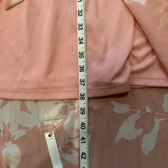 Lane Bryant Pink Floral Dress Size 16 NWT - Picture 12 of 15